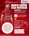 Infografis Pratama Arhan Makin Gacor Usai Menikah