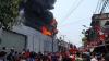 Pabrik Sandal di Kapuk Muara Jakut Terbakar, Karyawan Berhamburan Keluar