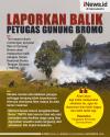 Infografis Pembakar Gunung Bromo Laporkan Balik Petugas Taman Nasional