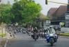 Komunitas Motor Kumpul di Bandung, Pecahkan Rekor MURI Gelindingkan Ban Sejauh 10 Km