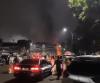Kawasan Kuliner Pasar Lama Tangerang Kebakaran, 8 Ruko Hangus Dilahap Api