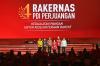 Momen Ganjar dan Jokowi Gandeng Megawati saat Rakernas IV PDI Perjuangan - Bagian 2