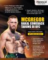 Infografis Conor McGregor Bakal Comeback Tarung di UFC
