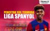 Infografis Lamine Yamal Jadi Pencetak Gol Termuda Liga Spanyol