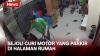 Sepasang Kekasih Curi Motor di Halaman Rumah Warga Koja, Aksinya Terekam CCTV