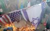 Aksi Bela Palestina di Depan Kedubes AS, Massa Bakar Bendera Amerika Serikat dan Israel