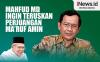 Infografis Mahfud MD Ingin Teruskan Perjuangan Ma’ruf Amin
