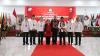 Momen HT Foto Bareng Ganjar-Mahfud MD usai Daftar Capres-Cawapres ke KPU