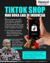 Infografis TikTok Shop Mau Buka Bisnis Lagi di Indonesia