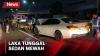 Sedan Mewah Kecelakaan di Tol Dalam Kota Palmerah, Sopir Wanita Diduga Ngebut
