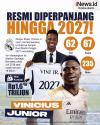 Infografis Vinicius Junior Resmi Diperpanjang Real Madrid Hingga 2027