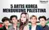 Infografis 5 Artis Korea yang Mendukung Palestina