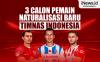 Infografis Daftar 3 Calon Pemain Naturalisasi Baru Timnas Indonesia