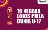 Infografis Daftar Negara Lolos ke 16 Besar Piala Dunia U-17 2023