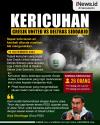 Infografis Kericuhan di Laga Gresik United Vs Deltras Sidoarjo
