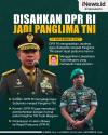 Infografis DPR Sahkan Jenderal Agus Subiyanto Jadi Panglima TNI 