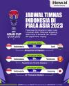 Infografis Jadwal Timnas Indonesia di Piala Asia 2023