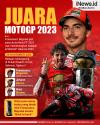 Infografis Francesco Bagnaia Juara Dunia MotoGP 2023
