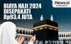 Infografis Biaya Haji 2024 Disepakati Rp93,4 Juta
