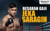 Infografis Besaran Gaji Jeka Saragih di UFC