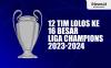 Infografis 12 Tim Lolos ke 16 Besar Liga Champions 2023-2024