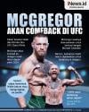 Infografis Conor McGregor Akan Comeback di Arena UFC