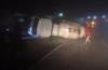 Kecelakaan di Kulonprogo, Truk Molen Terguling usai Tabrak Tebing dan Rumah