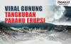 Infografis Video Gunung Tangkuban Parahu Erupsi Viral!
