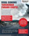 Infografis Video Gunung Tangkuban Parahu Erupsi Viral!