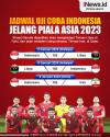 Infografis Jadwal Uji Coba Timnas Indonesia Jelang Piala Asia 2023