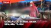 Viral Aksi Perempuan Mengamuk Bawa Sajam Obrak-abrik Dagangan di Pasar Ikan Mamuju
