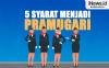 Infografis 5 Syarat Menjadi Pramugari