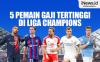 Infografis 5 Pemain dengan Gaji Tertinggi di Liga Champions 2023/2024