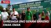 Momen Sandiaga Uno Kampanye Ganjar-Mahfud dengan Senam Bareng Emak-Emak di Ciamis