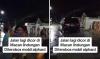 Viral Pengemudi Alphard Terobos Jalan Lagi Dicor, Mobil Terjebak Jadi Tontonan Warga