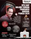 Infografis KPK Siap Dalami Temuan Transaksi Janggal  Pemilu 2024