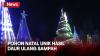 Pohon Natal Unik di Toraja Terbuat dari Bahan Daur Ulang Sampah 