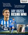 Infografis Jay Idzes Resmi WNI, Timnas Indonesia Makin Sangar