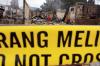 Penampakan 25 Bangunan Dibakar Massa Pembawa Jenazah Lukas Enembe di Jayapura - Bagian 2