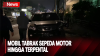  Mobil SUV Tabrak Sepeda Motor hingga Terpental, Pengendara Tewas