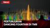 TMII Tampilkan Pertunjukan Dancing Fountain Hibur Pengunjung di Malam Tahun Baru