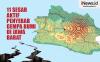 Infografis Daftar 11 Sesar Aktif Penyebab Gempa Bumi di Jawa Barat