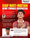 Infografis Hokky Caraka Siap Mati-Matian Demi Timnas Indonesia di Piala Asia 2023