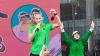 Tampil Serasi, Nur Asia Dampingi Sandiaga Uno Lari Pagi Bareng Ganjar Pranowo