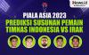 Infografis Prediksi Susunan Pemain Timnas Indonesia Vs Irak di Piala Asia 2023