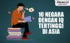 Infografis 10 Negara dengan IQ Tertinggi di Asia 
