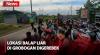 Pembalap Terjatuh dan Nyaris Tabrak Polisi saat Lokasi Balap Liar Digerebek di Grobogan