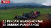 Diduga Lewat Jalur Ilegal, 13 Pendaki Hilang Kontak di Gunung Gede Pangrango 