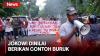 Mahasiswa Demo hingga Bakar Ban Tuntut Jokowi Mundur