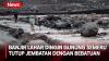 Jembatan Tertutup Bebatuan Banjir Lahar Dingin Gunung Semeru, Warga Nekat Melintas